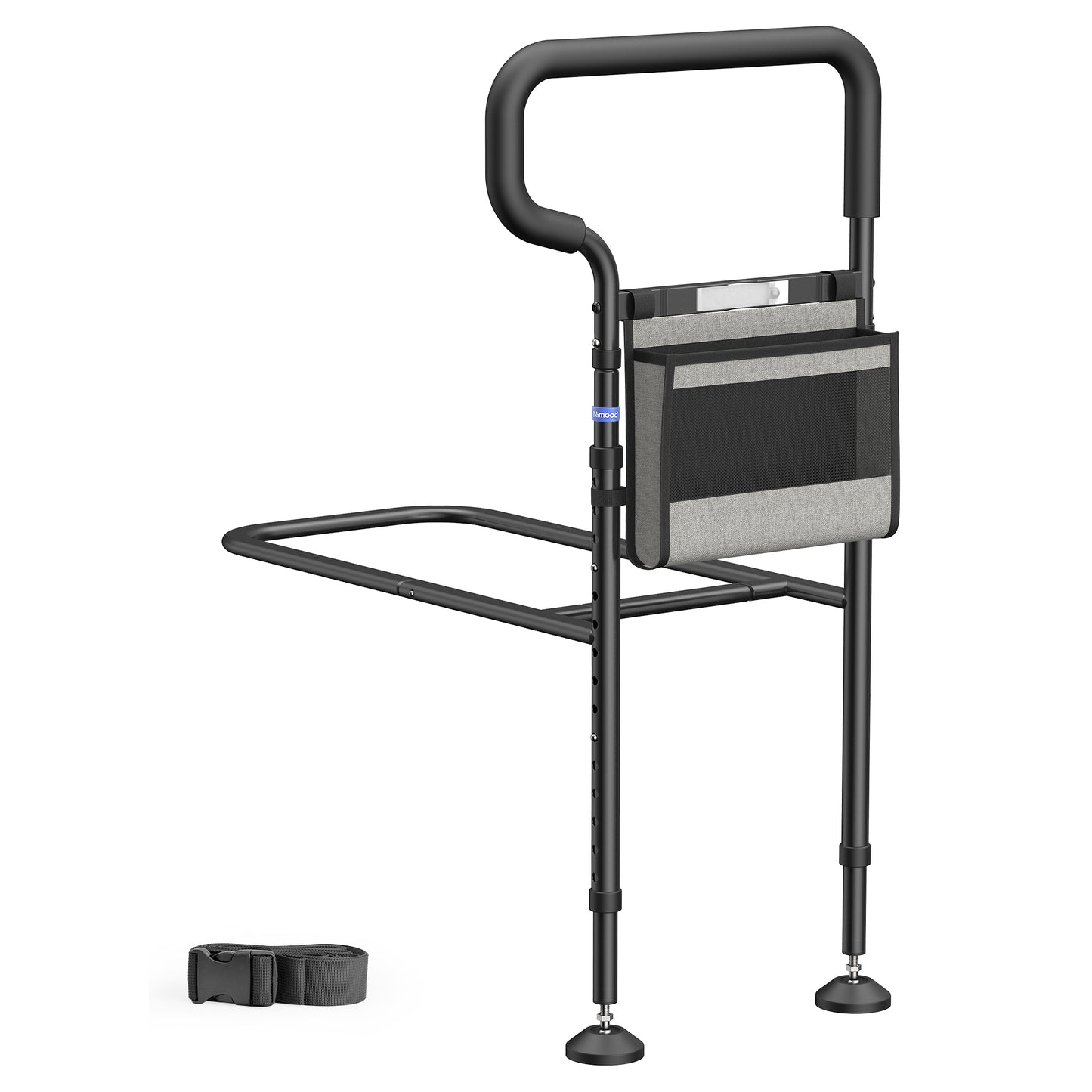 Newly Released Nimood C3 Pro Bed Rails for Elderly Adults Safety, for Bedside Safety at Night, Black