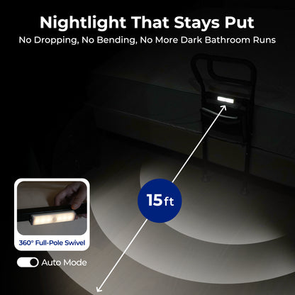 C3 Pro Bed Rails for Elderly Adults Safety, Adjustable Heights Bed Cane