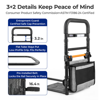 C1 Fold Pro Bed Rail