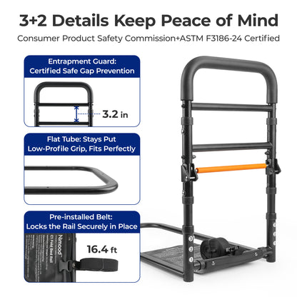 C1 Fold Bed Rails for Elderly Adults Safety
