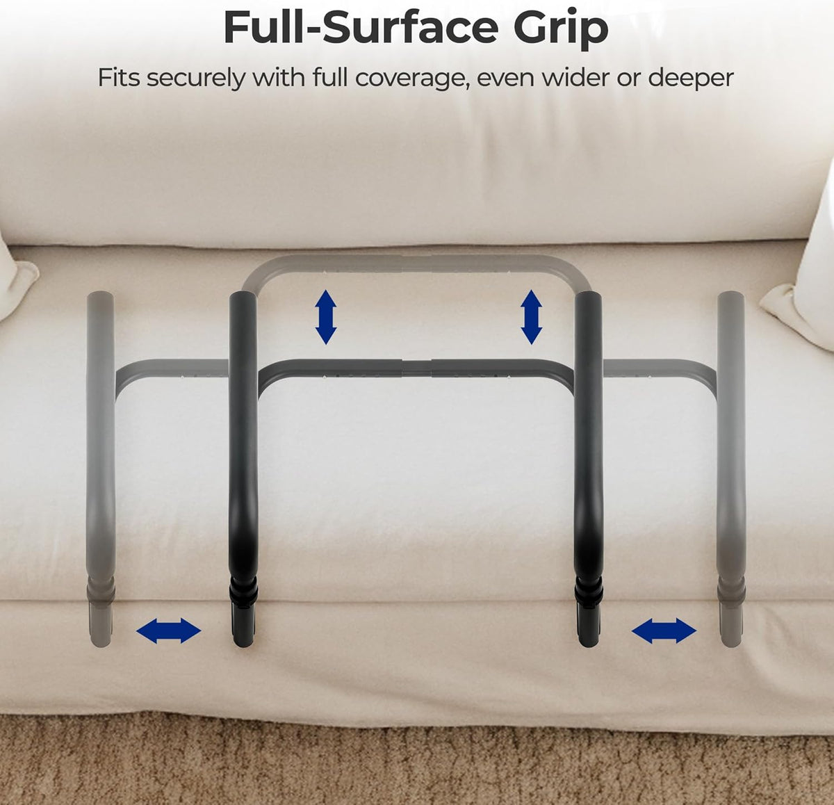L1 Stand Assist Rail - Folded View